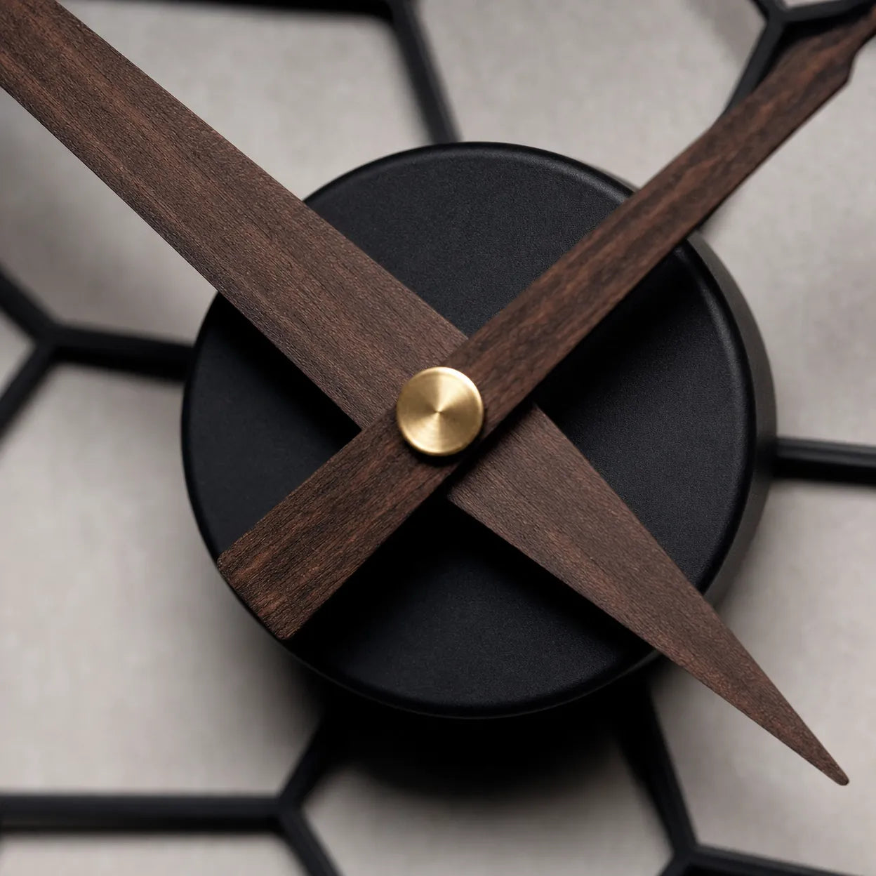 Royal Opera Large Geometric Wall Clock Silent Movement