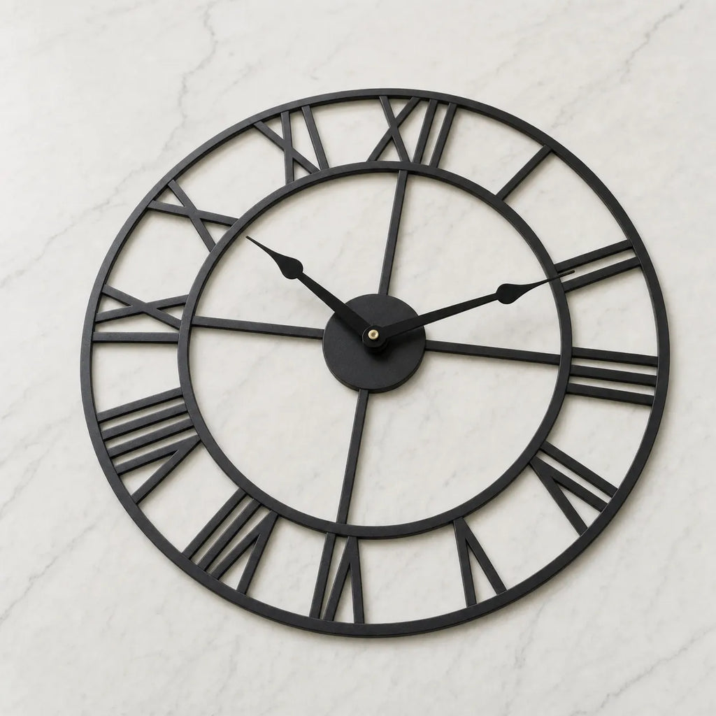 Royal Opera Large Skeleton Roman Wall Clock
