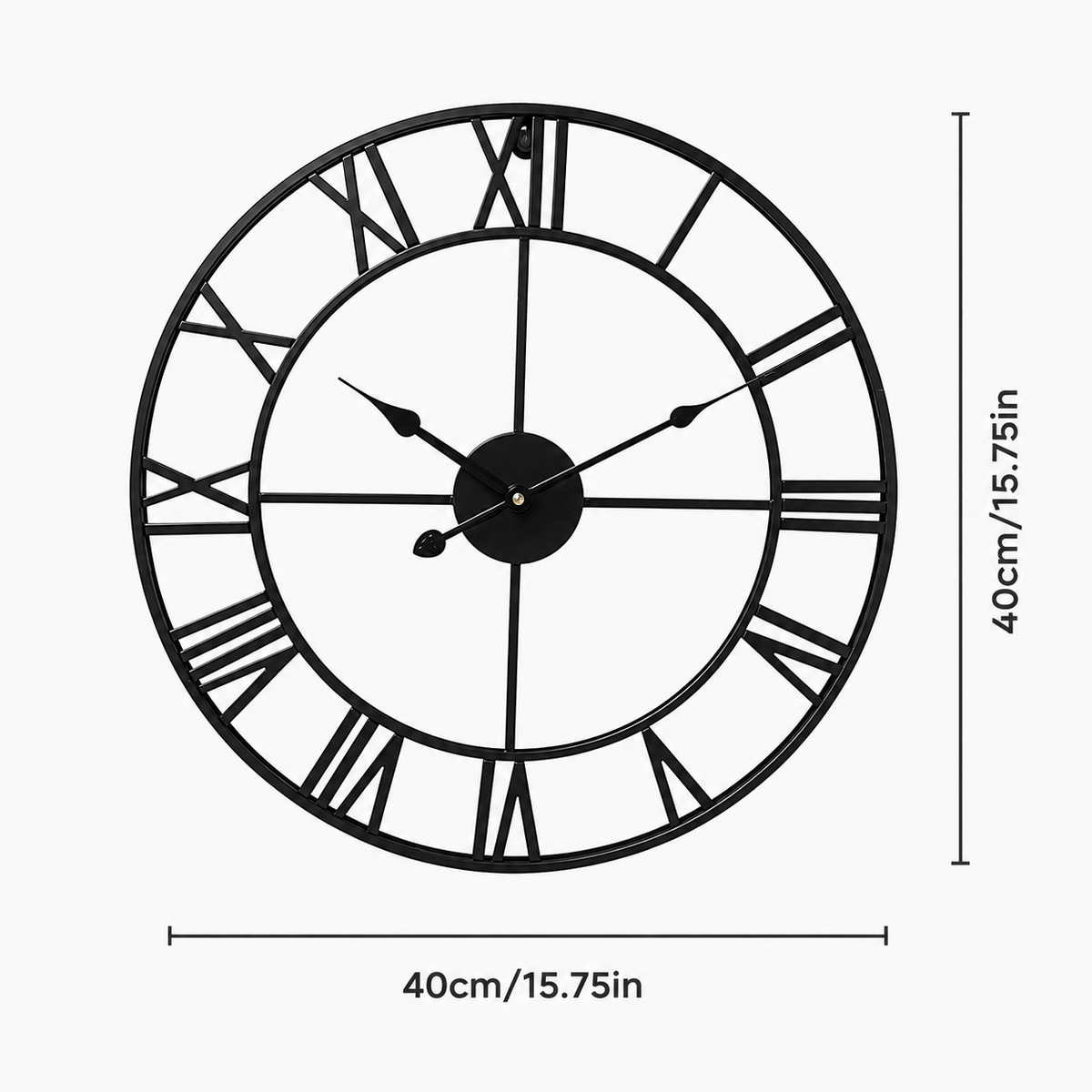 Royal Opera Large Skeleton Roman Wall Clock