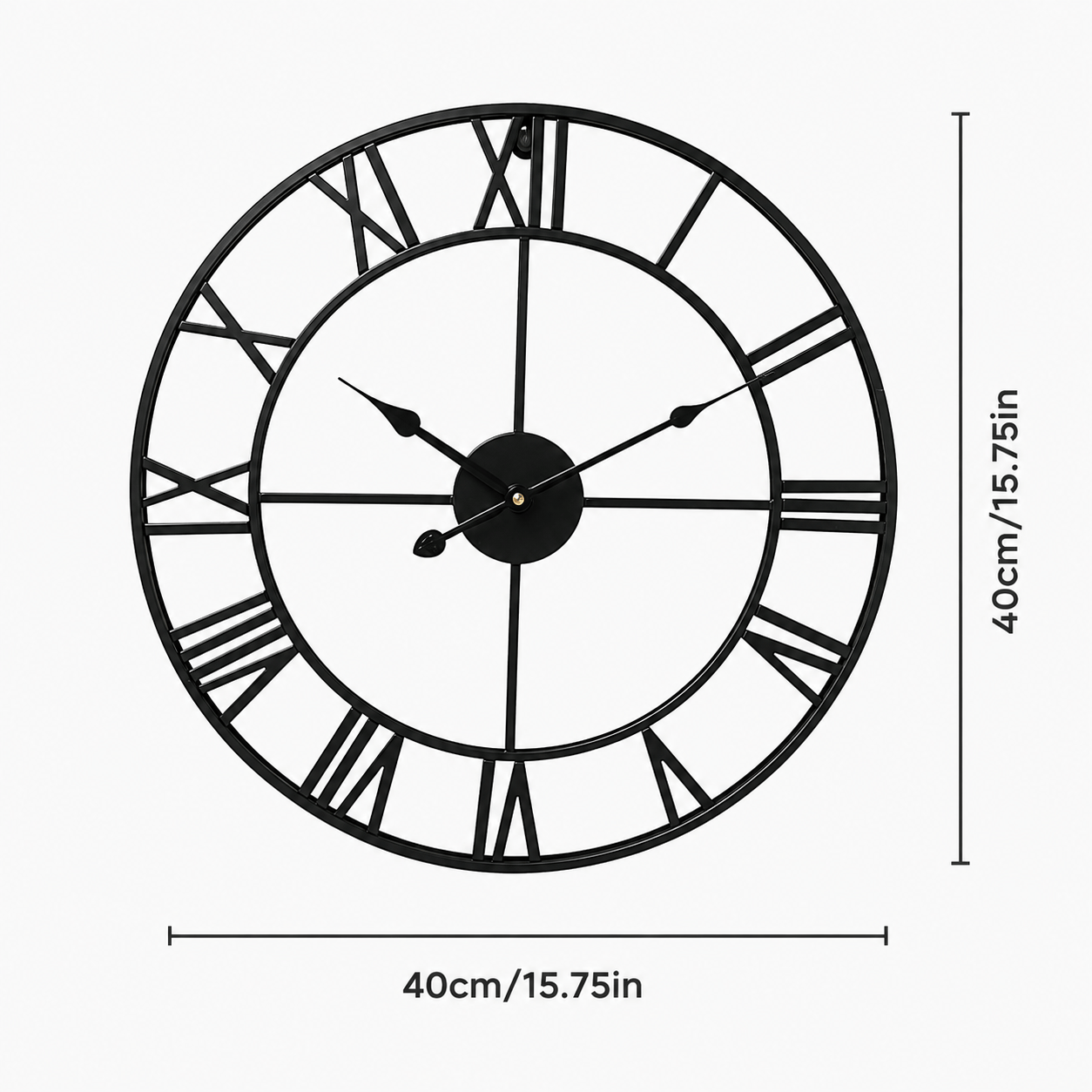 Royal Opera Large Skeleton Roman Wall Clock