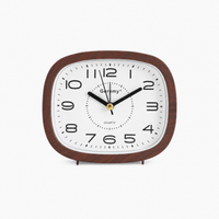 Royal Opera Light Brown Vintage Alarm Clock Classic Design