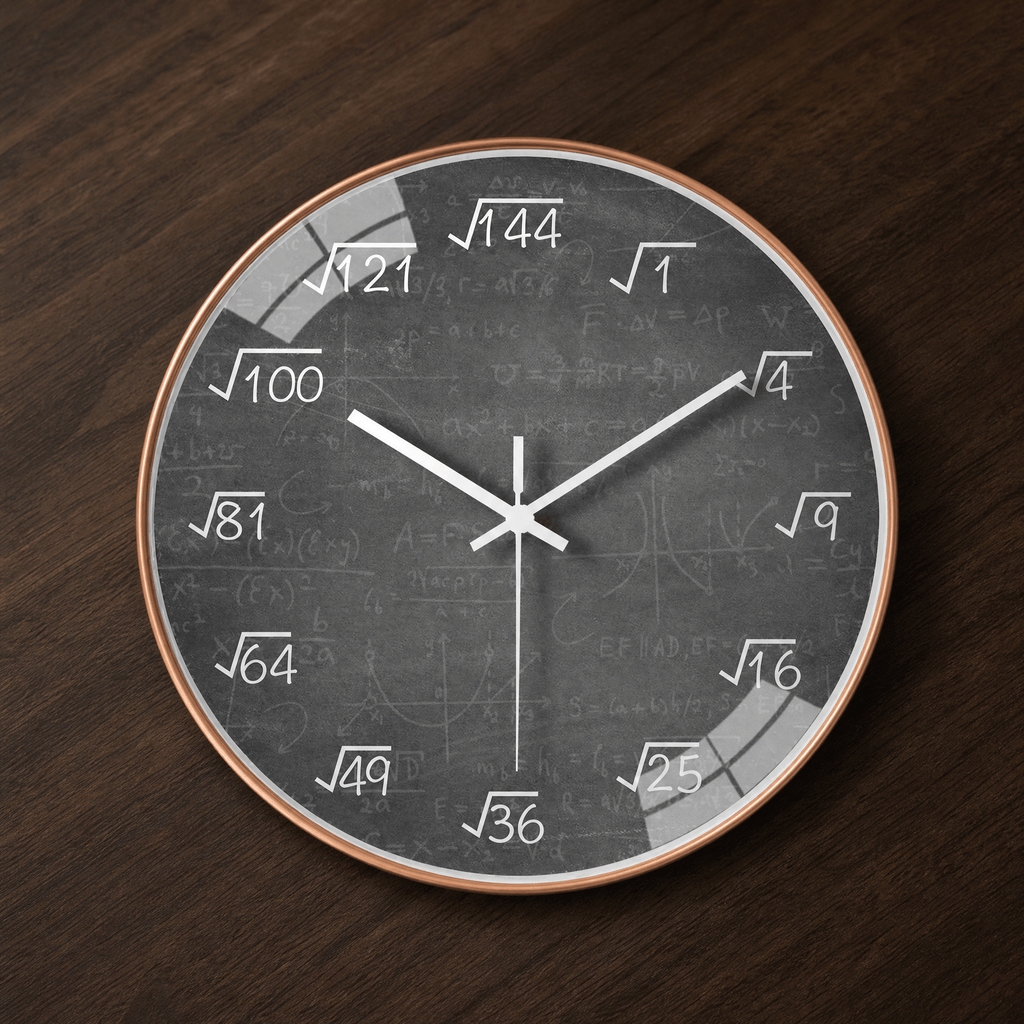 Royal Opera Mathematical Office Wall Clock