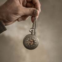 Royal Opera Mechanical Engraved Pocket Watch For Men