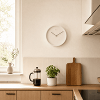 Royal Opera Minimalist Analog Wall Clock No Numerals