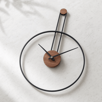 Royal Opera Minimalist Open Frame Wall Clock
