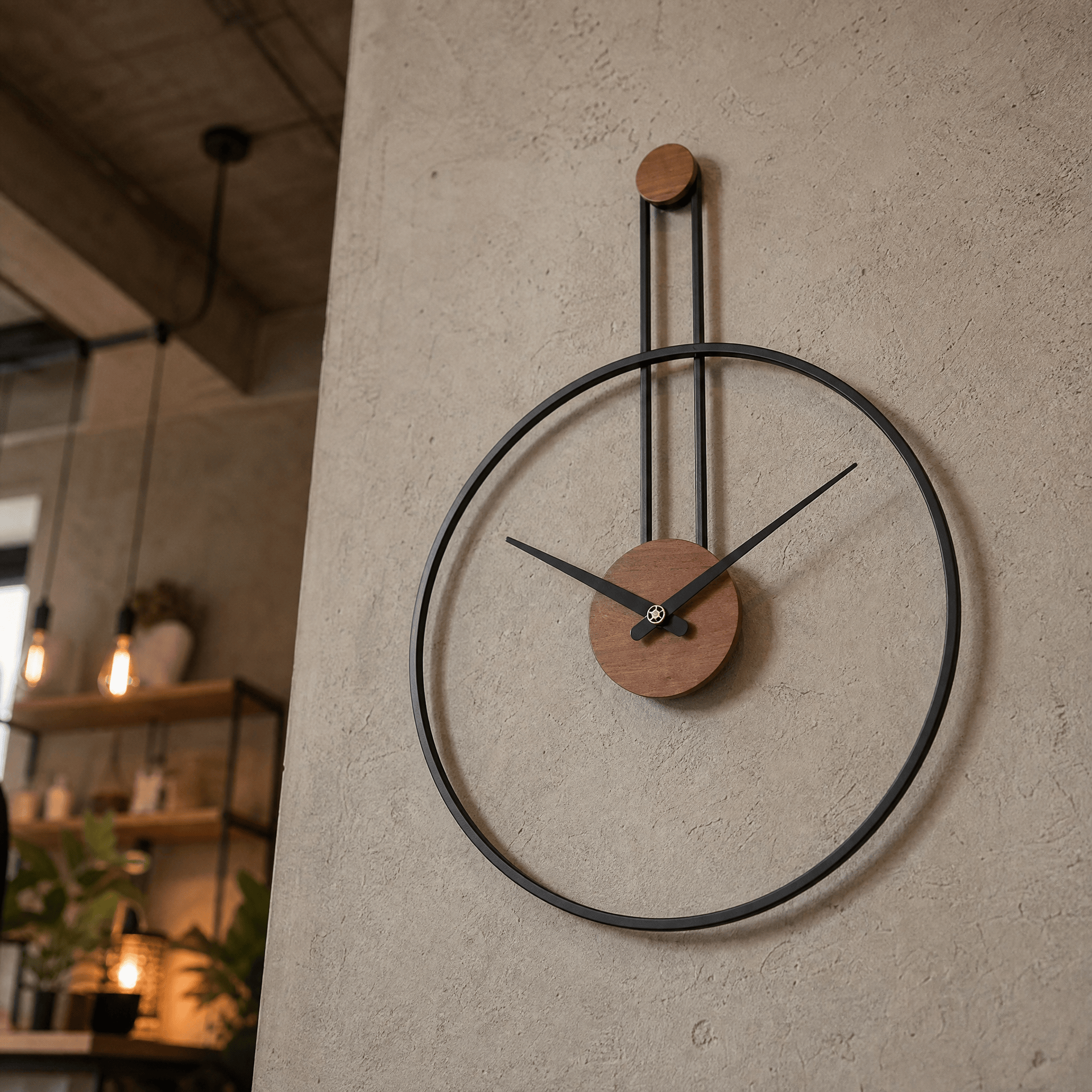 Royal Opera Minimalist Open Frame Wall Clock