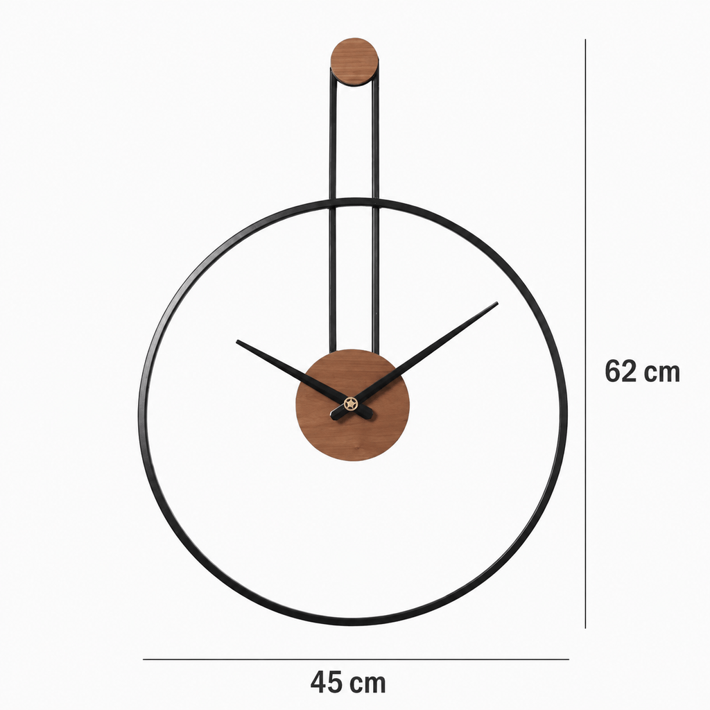 Royal Opera Minimalist Open Frame Wall Clock