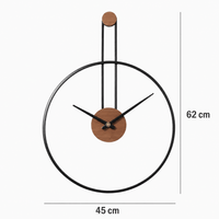 Royal Opera Minimalist Open Frame Wall Clock