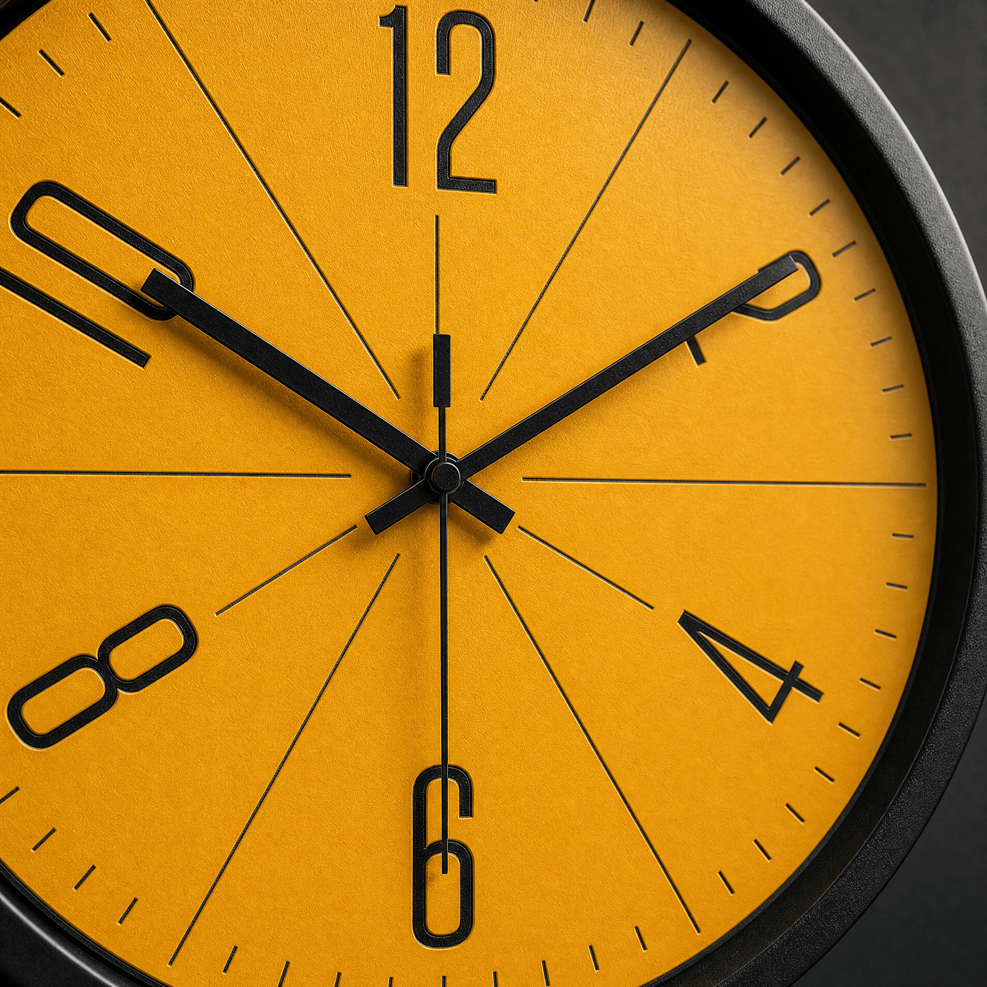 Royal Opera Minimalist Round Wall Clock