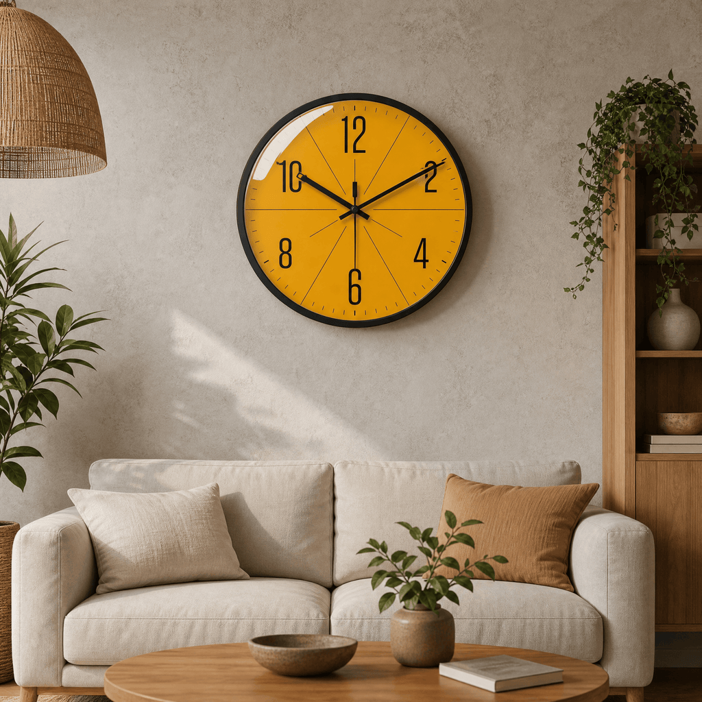 Royal Opera Minimalist Round Wall Clock