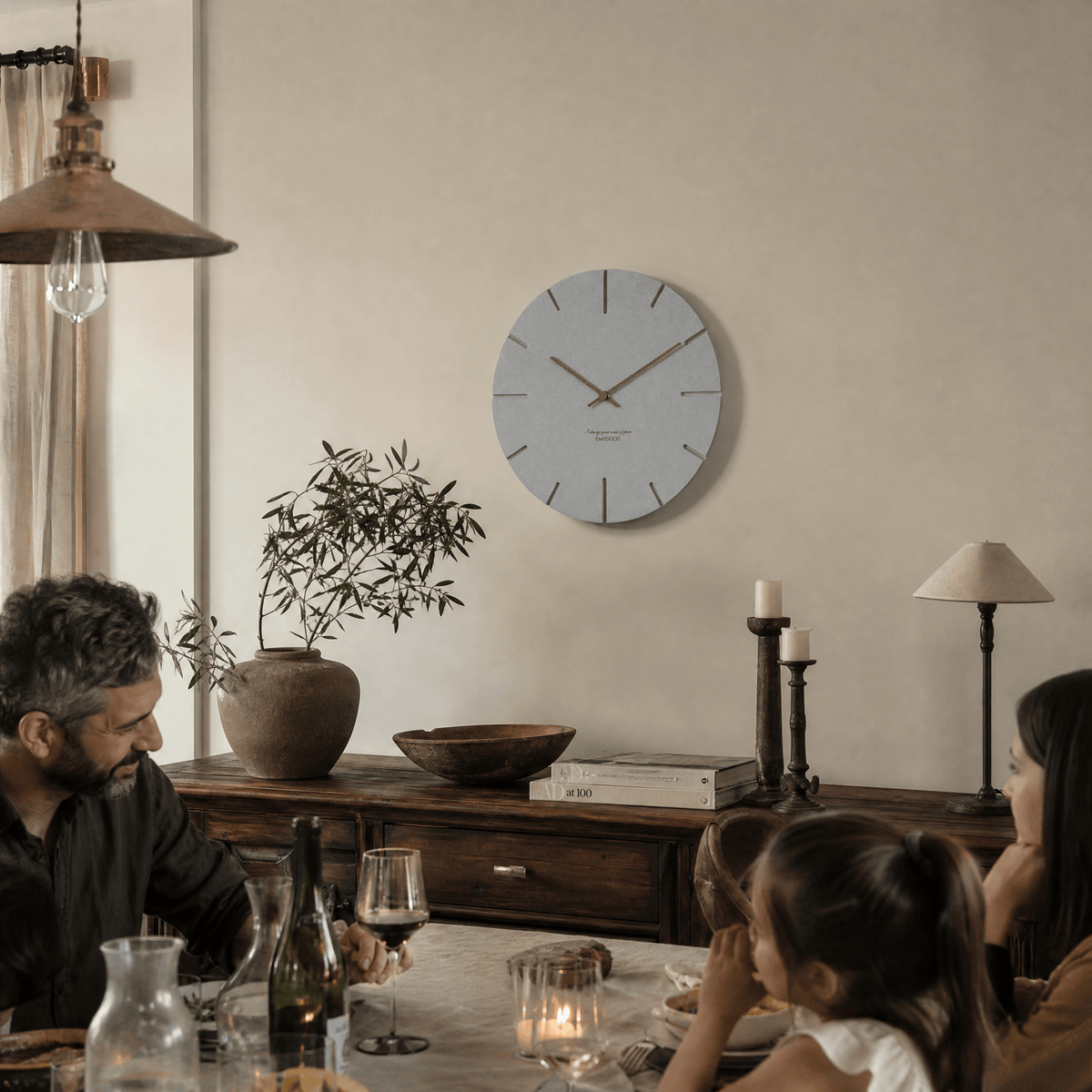 Royal Opera Minimalist Silent Wall Clock