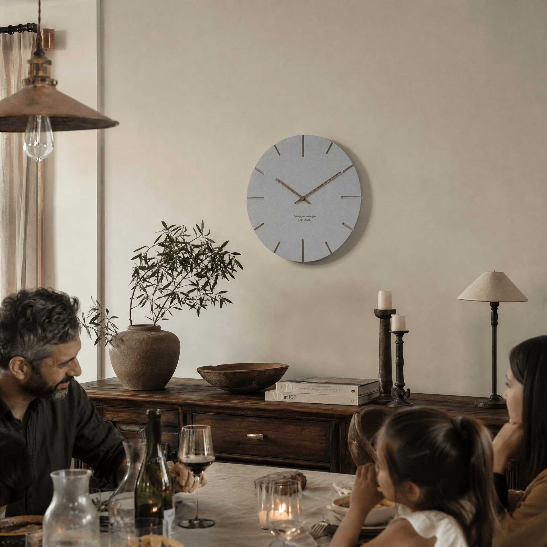 Royal Opera Minimalist Silent Wall Clock
