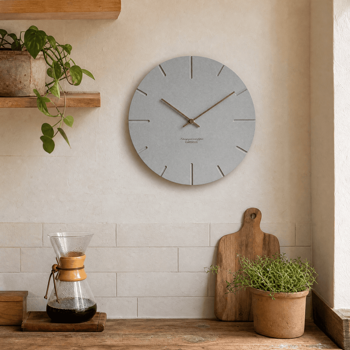 Royal Opera Minimalist Silent Wall Clock