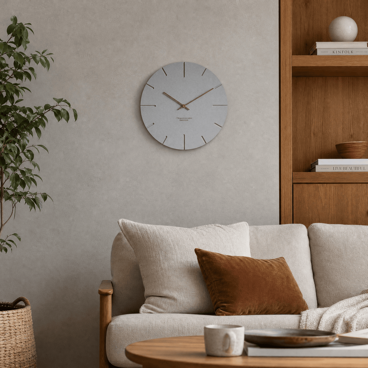 Royal Opera Minimalist Silent Wall Clock