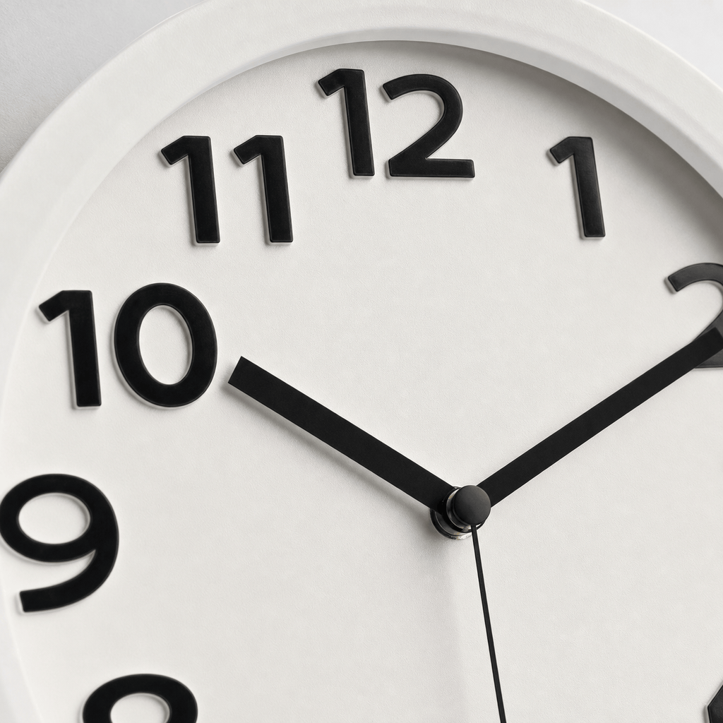 Royal Opera Minimalist Silent Wall Clock Easy Read