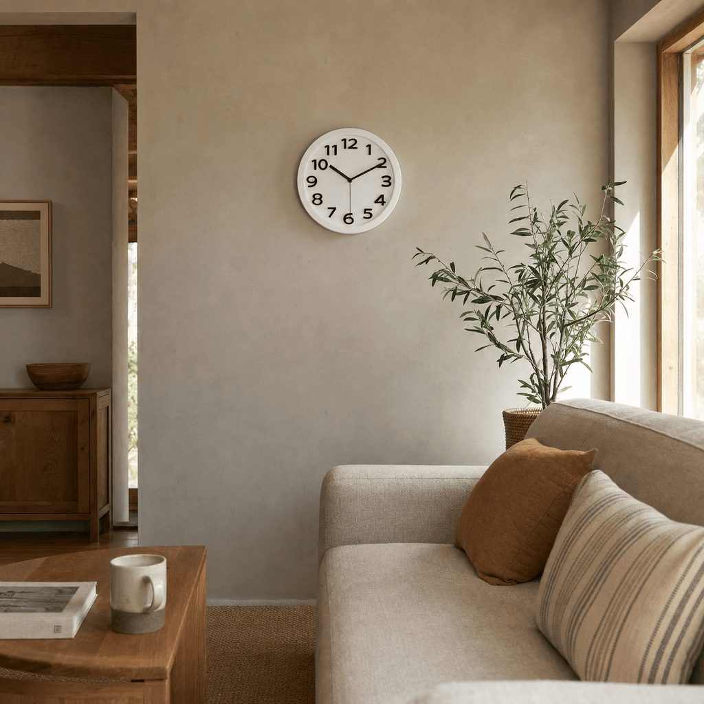 Royal Opera Minimalist Silent Wall Clock Easy Read