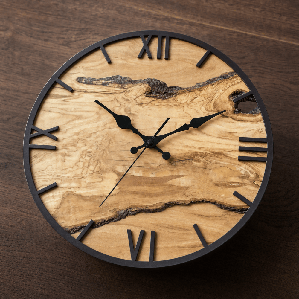 Royal Opera Minimalist Transparent Wall Clock Silent
