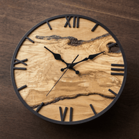 Royal Opera Minimalist Transparent Wall Clock Silent