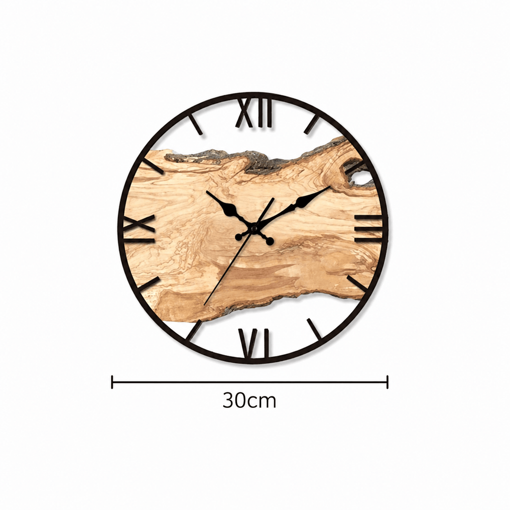 Royal Opera Minimalist Transparent Wall Clock Silent