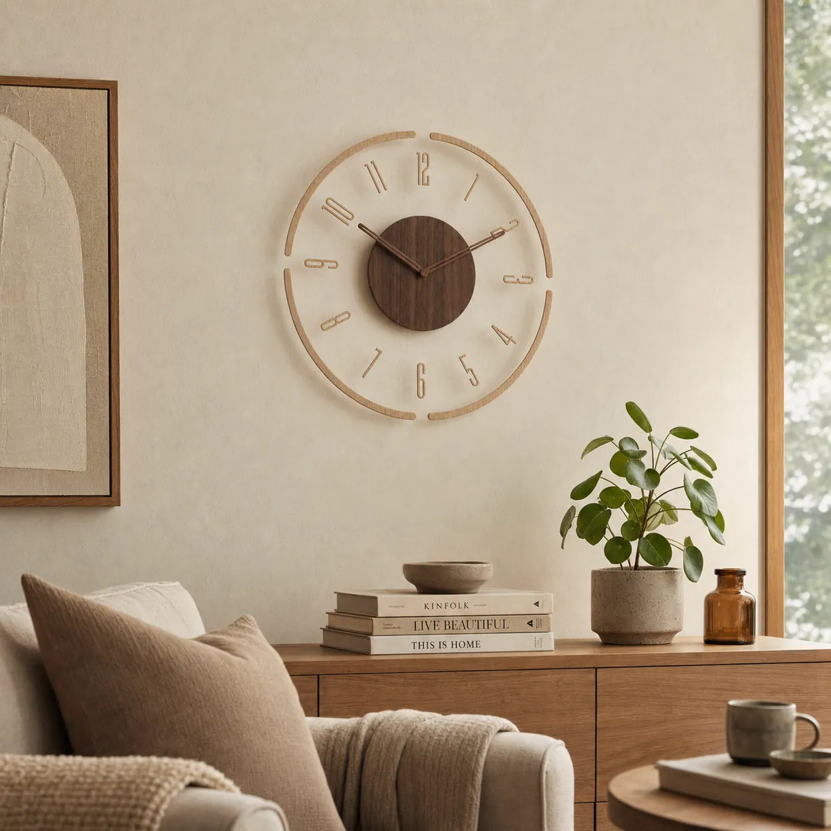 Royal Opera Minimalist Wall Clock Silent Movement