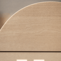 Royal Opera Minimalist Wooden Clock LED Display