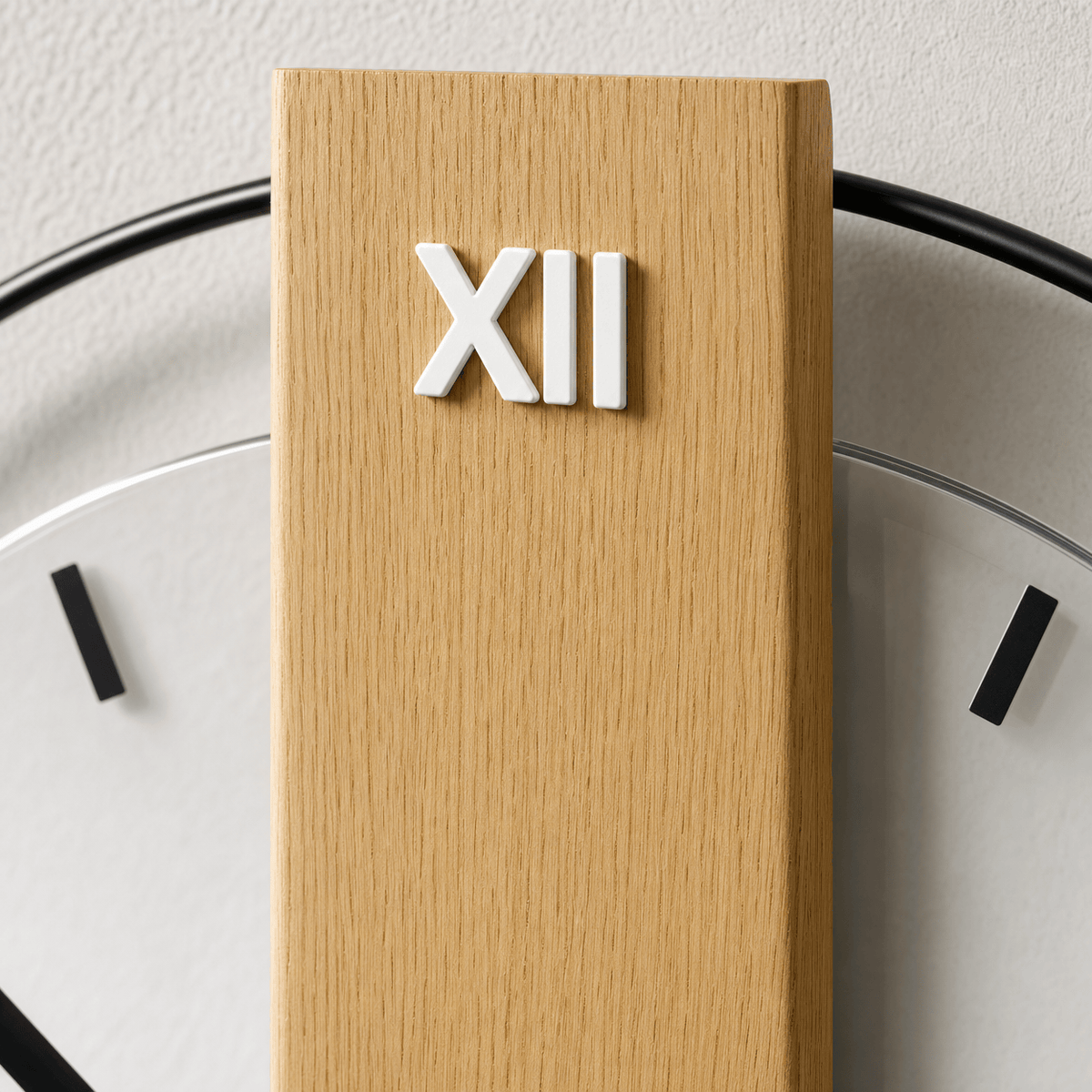 Royal Opera Minimalist Wooden Wall Clock Silent