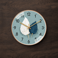Royal Opera Modern 3D Foliage Wall Clock