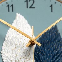 Royal Opera Modern 3D Foliage Wall Clock
