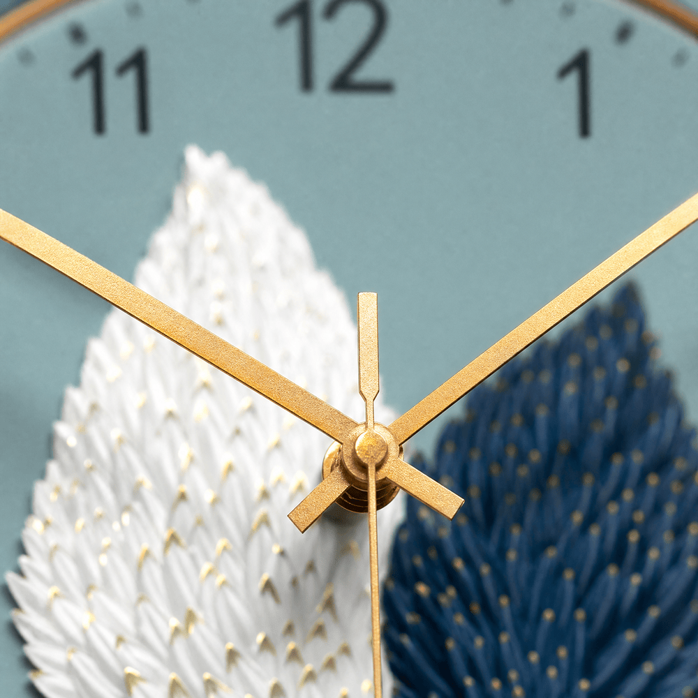 Royal Opera Modern 3D Foliage Wall Clock