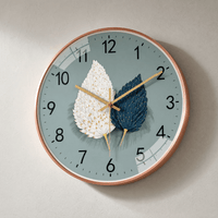Royal Opera Modern 3D Foliage Wall Clock