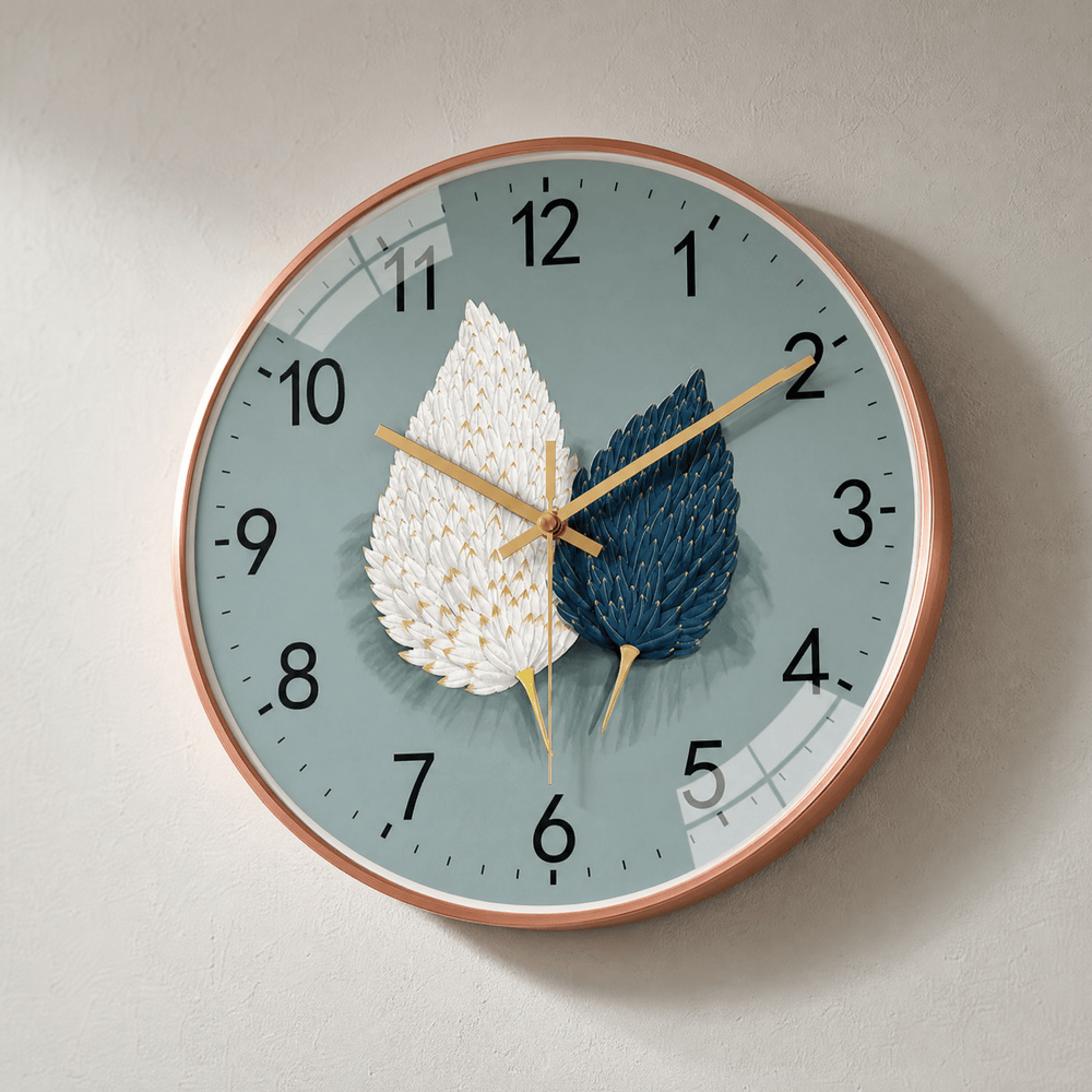 Royal Opera Modern 3D Foliage Wall Clock