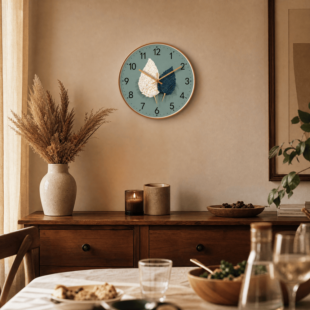 Royal Opera Modern 3D Foliage Wall Clock