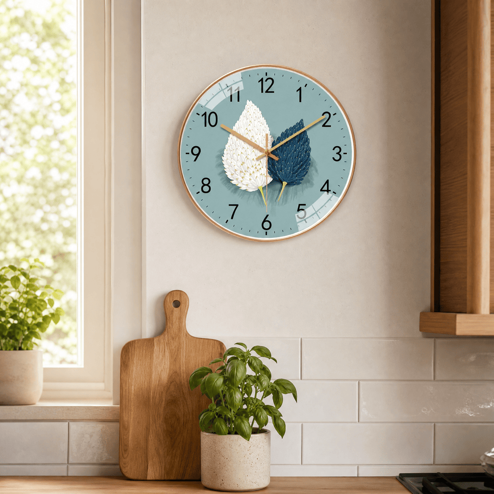 Royal Opera Modern 3D Foliage Wall Clock