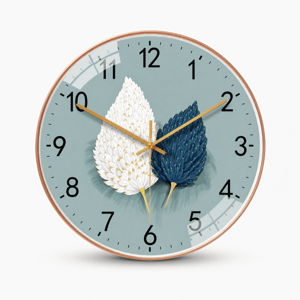 Royal Opera Modern 3D Foliage Wall Clock