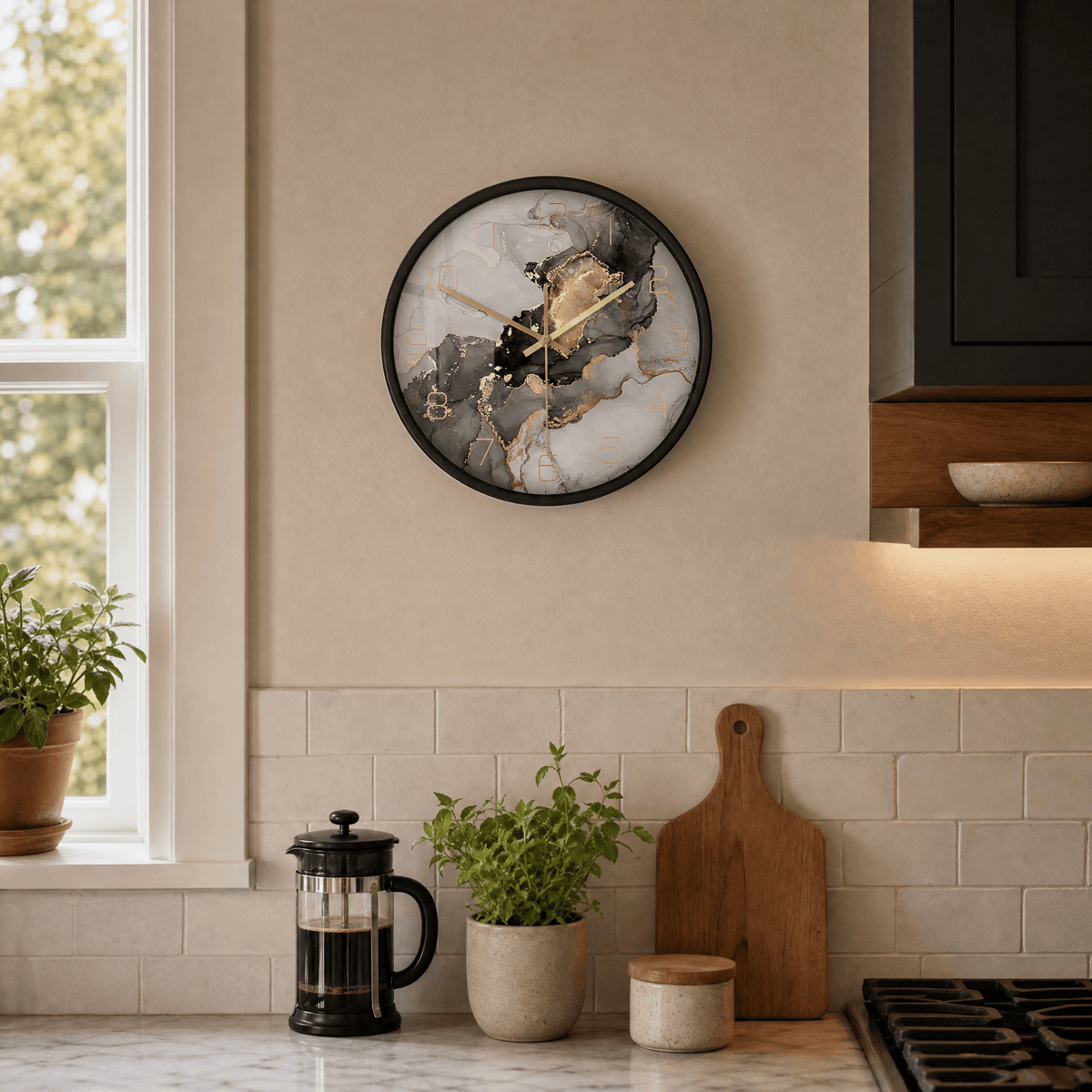 Royal Opera Modern Art Silent Wall Clock