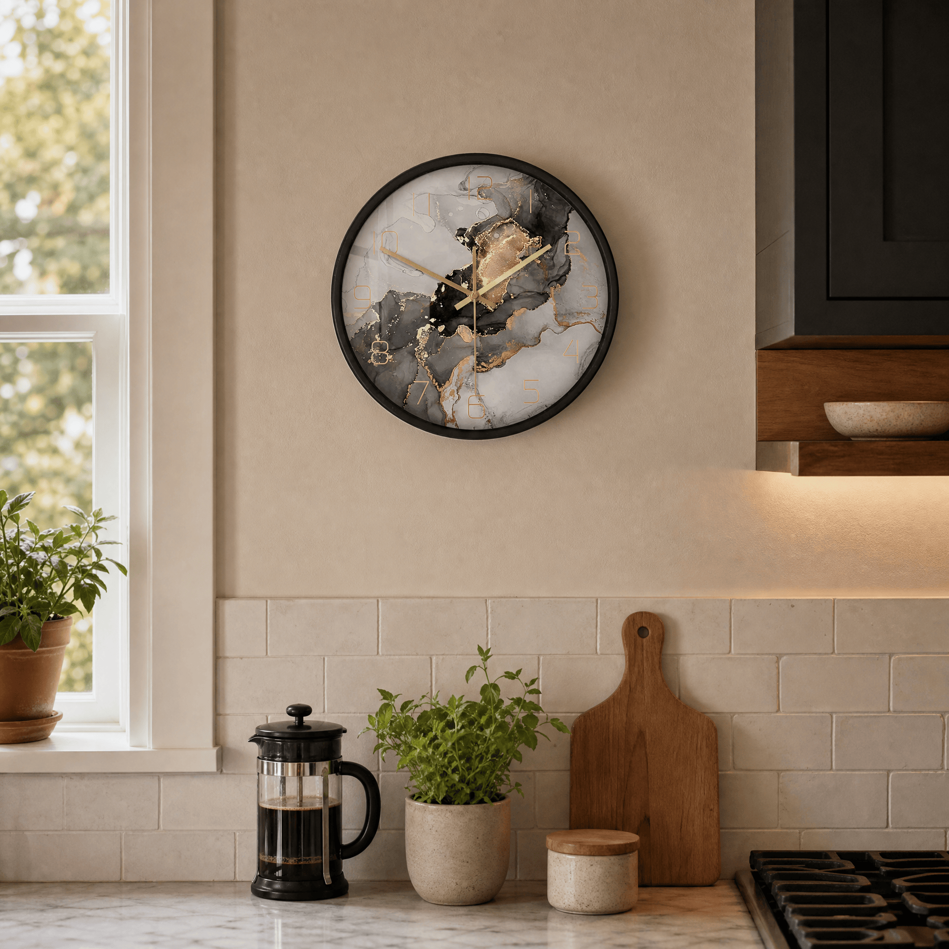 Royal Opera Modern Art Silent Wall Clock
