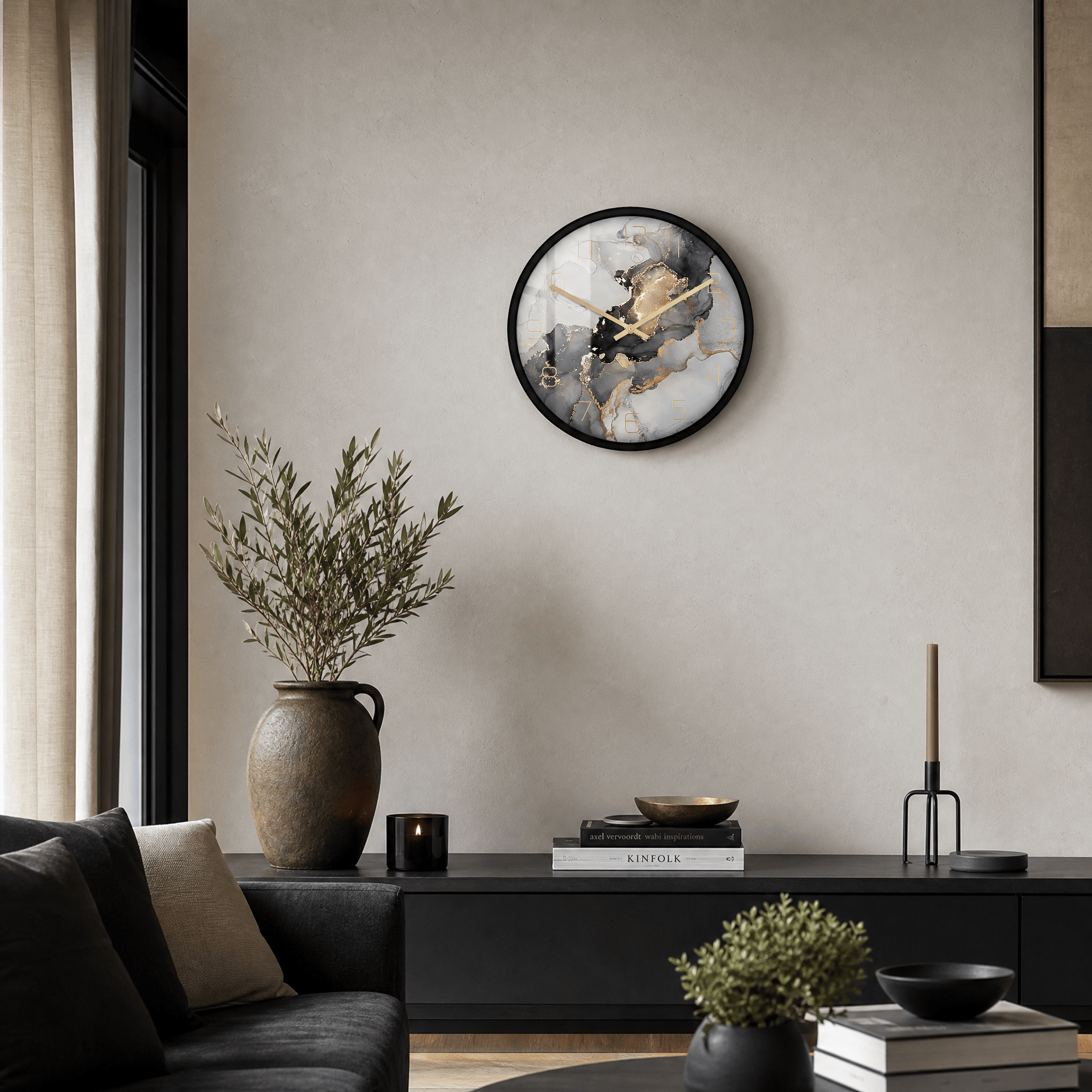 Royal Opera Modern Art Silent Wall Clock