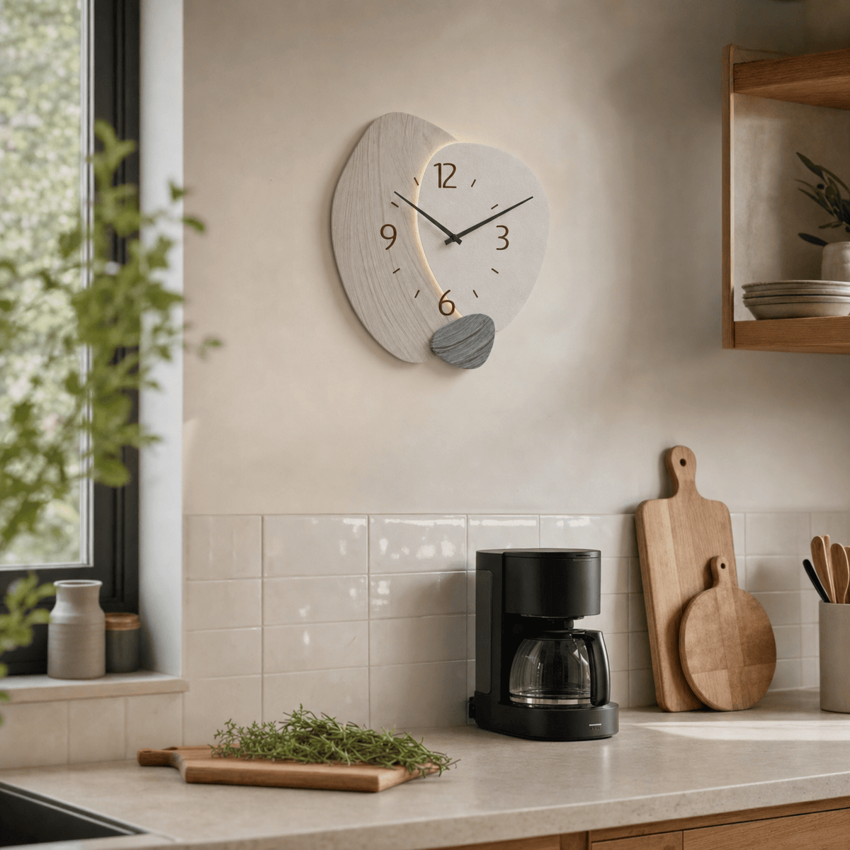 Royal Opera Modern Decorative LED Wall Clock