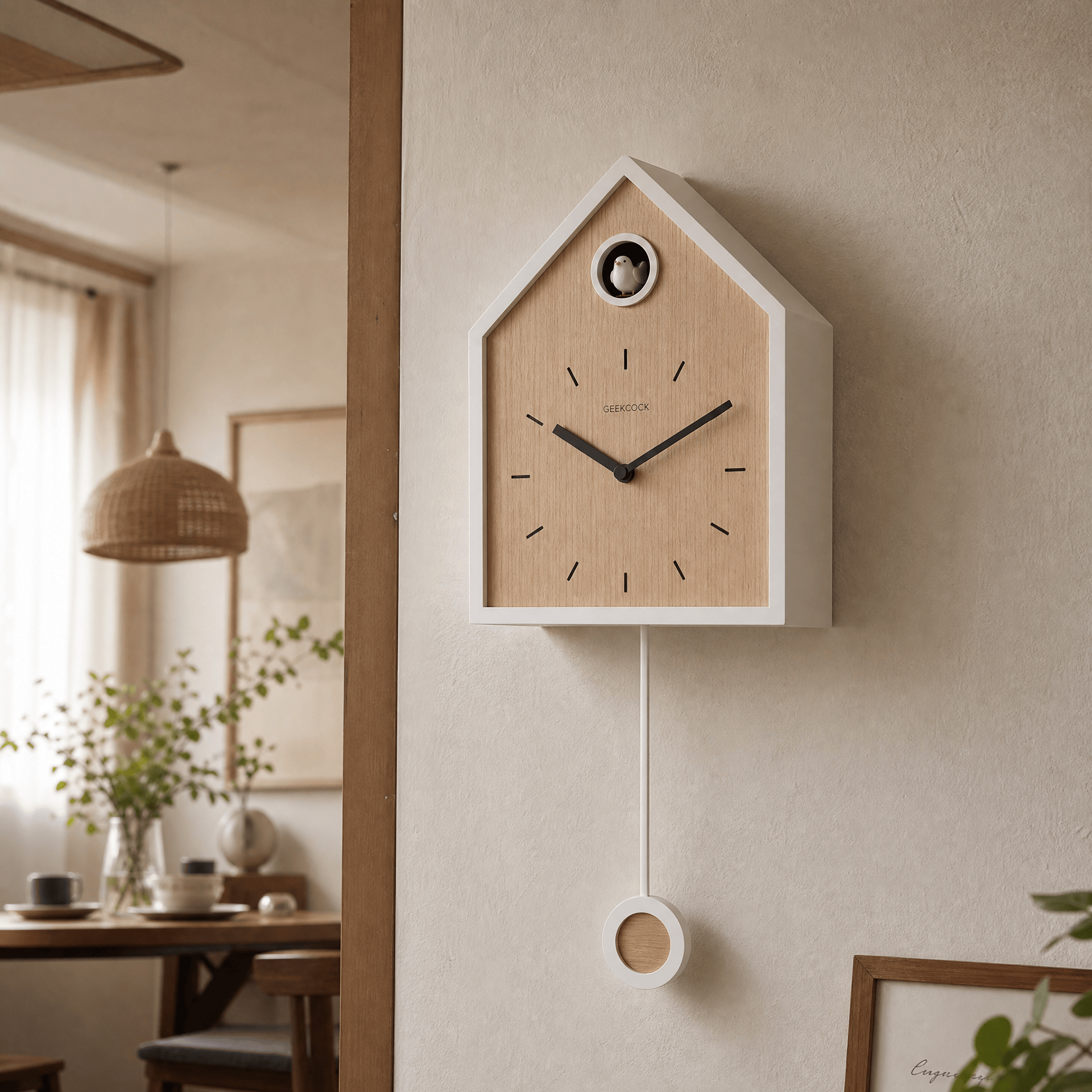 Royal Opera Modern Minimalist Cuckoo Clock
