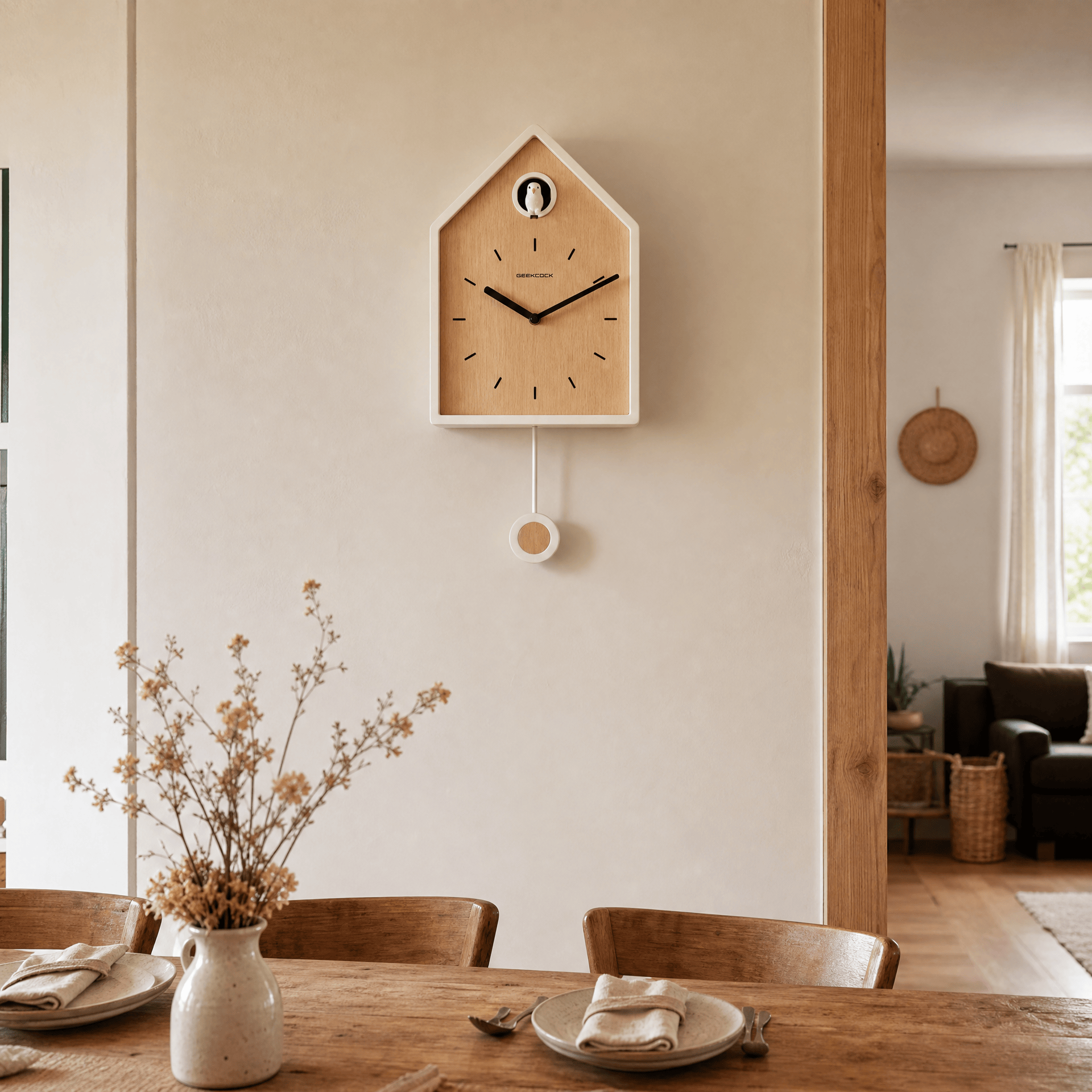 Royal Opera Modern Minimalist Cuckoo Clock