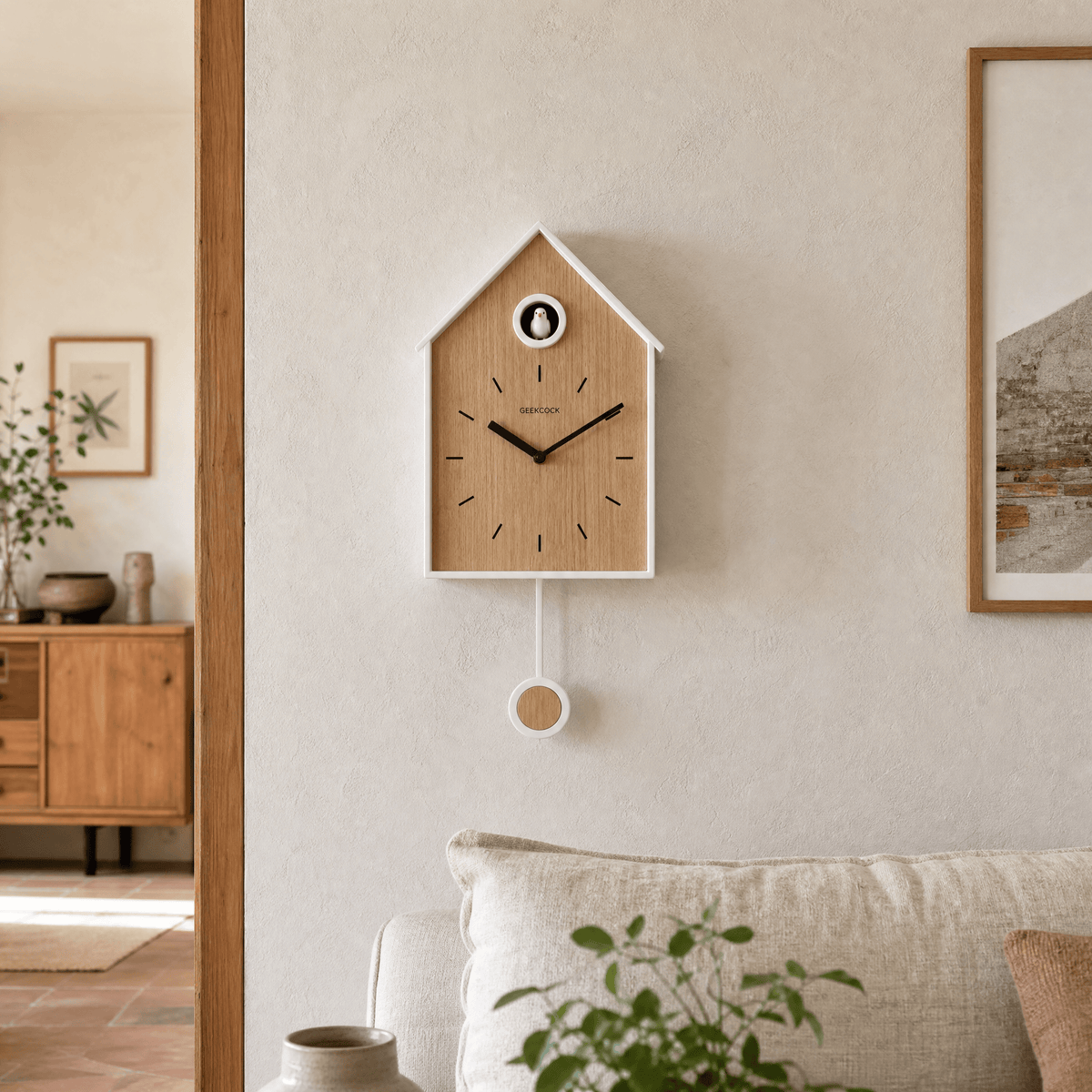 Royal Opera Modern Minimalist Cuckoo Clock