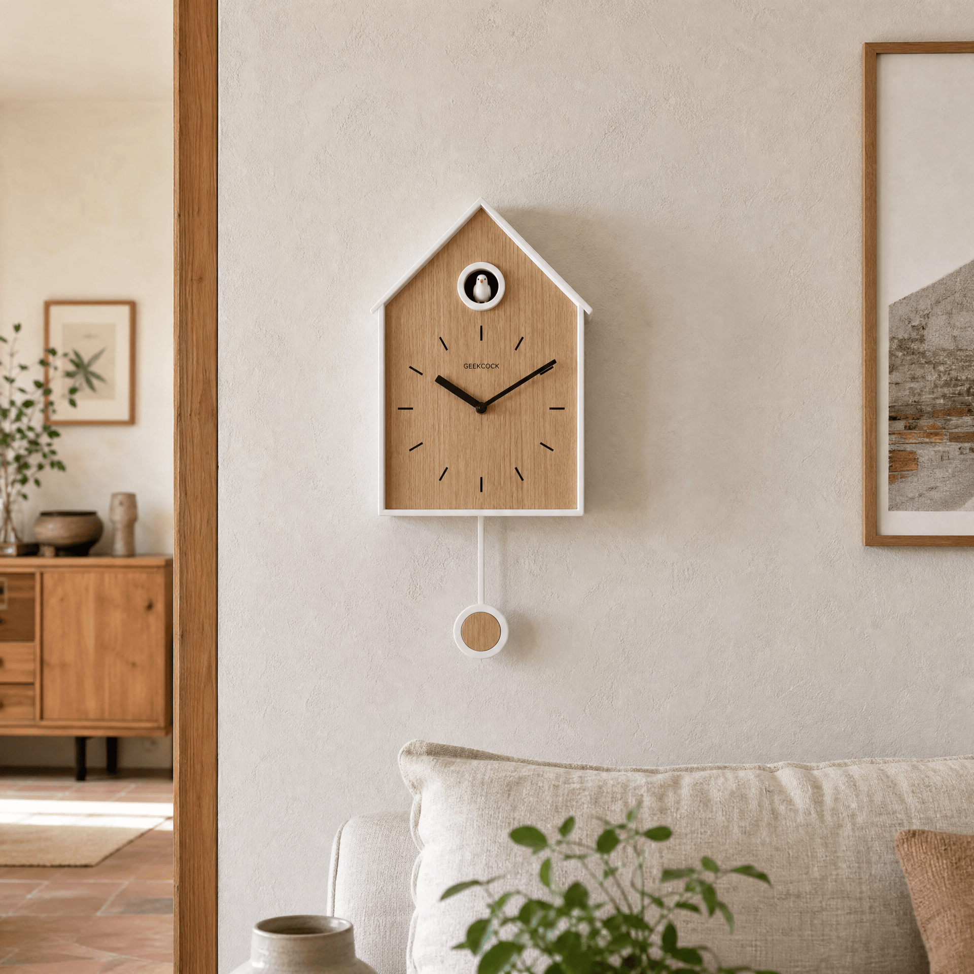 Royal Opera Modern Minimalist Cuckoo Clock