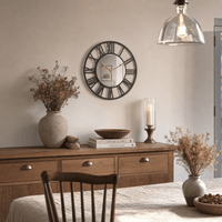 Royal Opera Modern Mirrored Wall Clock Silent