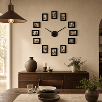 Royal Opera Modern Photo Frame Wall Clock