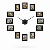 Royal Opera Modern Photo Frame Wall Clock
