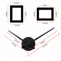 Royal Opera Modern Photo Frame Wall Clock