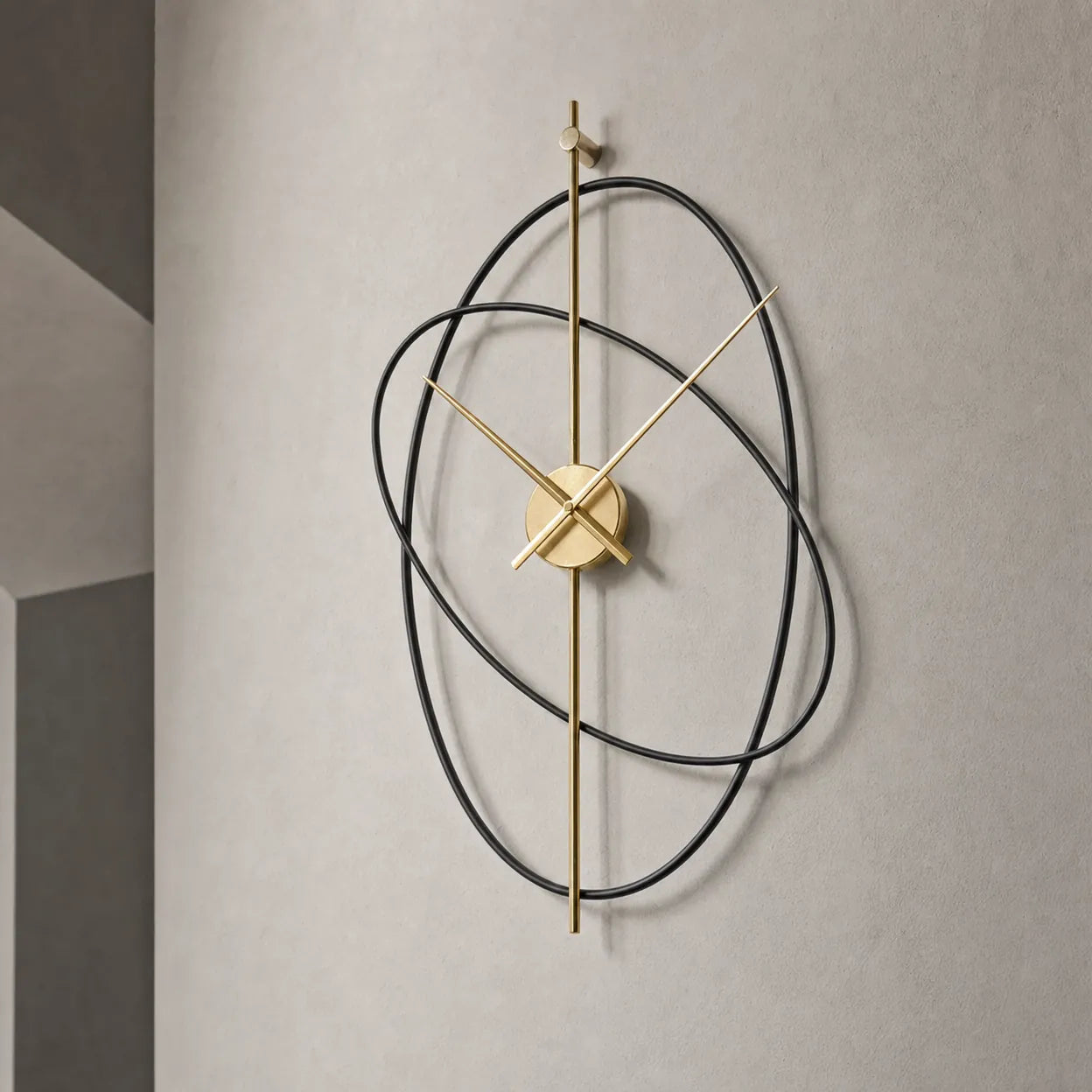 Royal Opera Modern Rings Design Wall Clock Silent