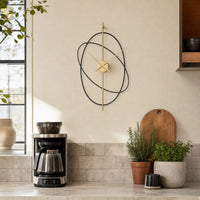 Royal Opera Modern Rings Design Wall Clock Silent