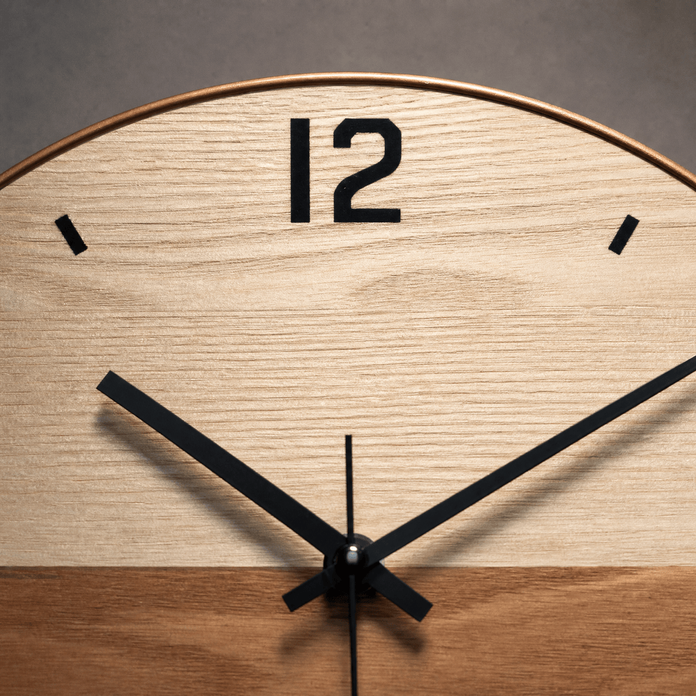 Royal Opera Modern Split Face Wall Clock