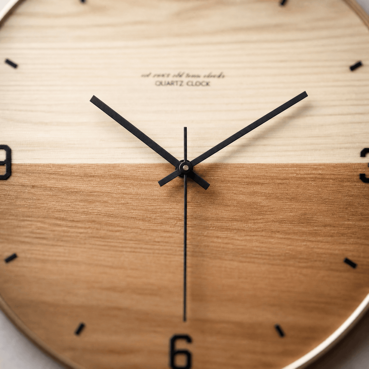Royal Opera Modern Split Face Wall Clock